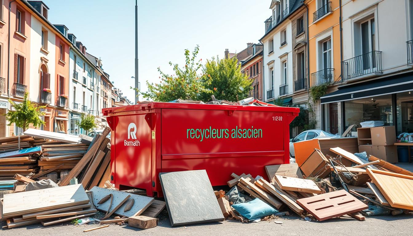 Location de benne à Strasbourg tout déchets